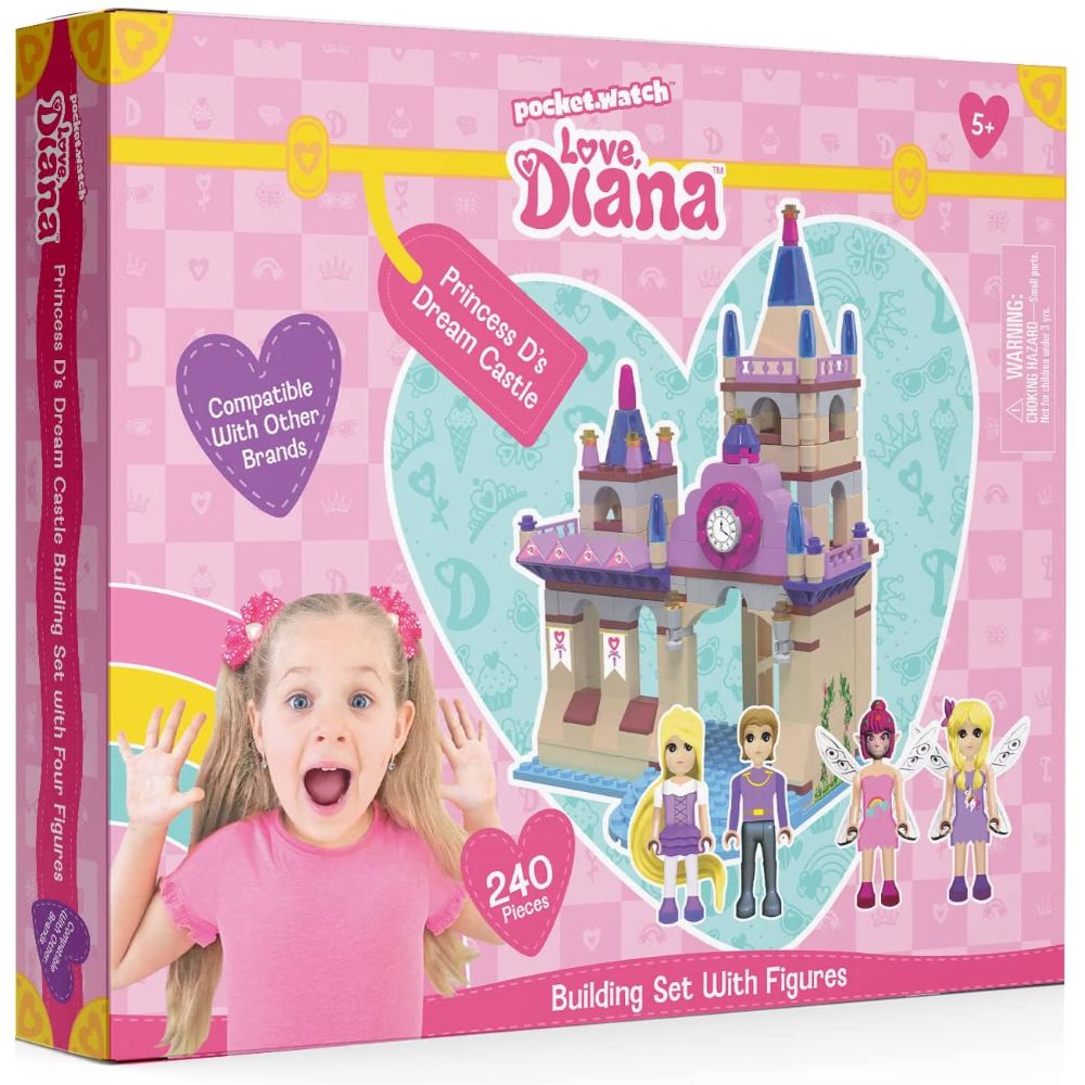 Love Diana Princess D's Dream Castle Building Set