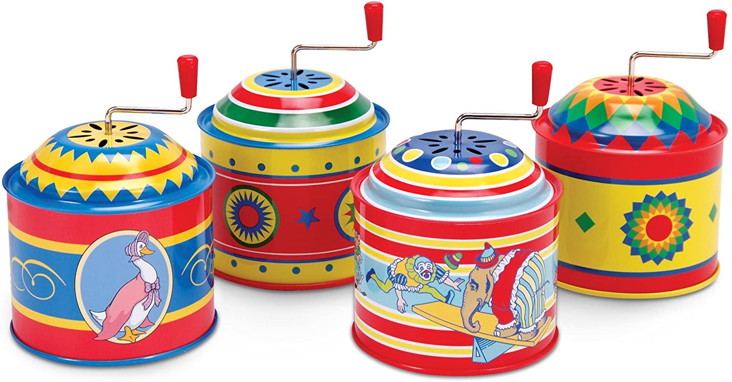 Schylling SC-TMB Tin Music Boxes