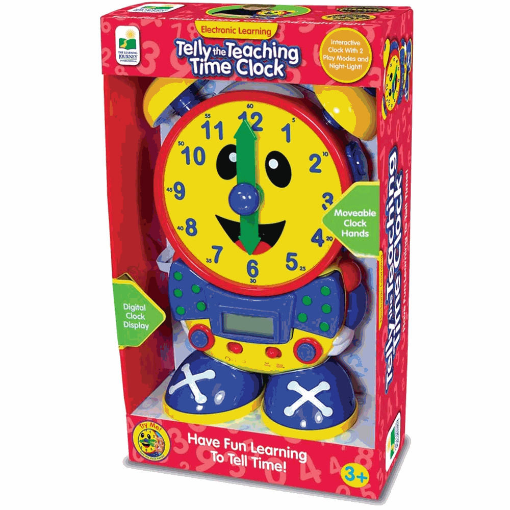 The Learning Journey Telly The Teaching Time Clock Regular  Image#1