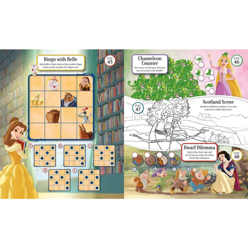 Disney Princess 365 Puzzles & Activities