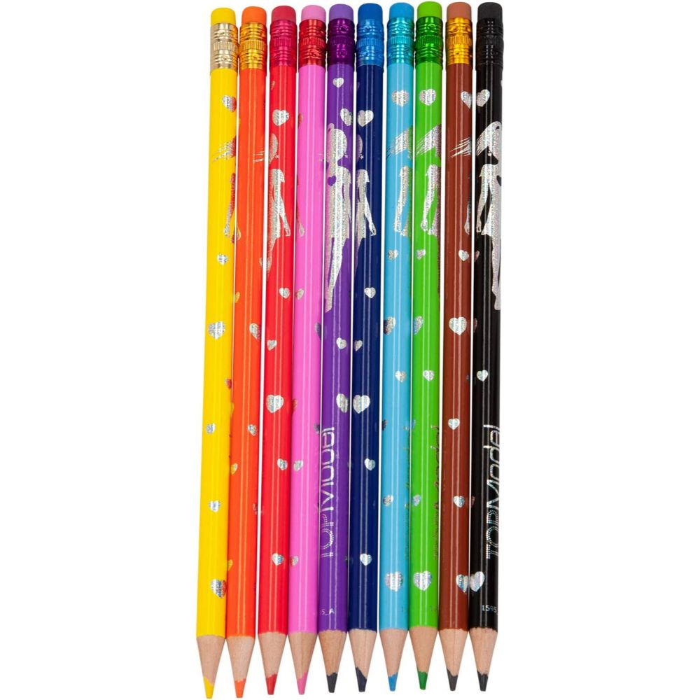 Top Model Coloured Pencils