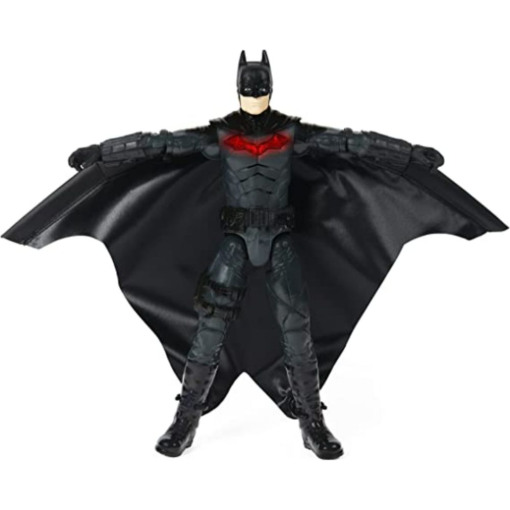 DC Comics, Batman 12-inch Wingsuit Action Figure with Lights and Phrases