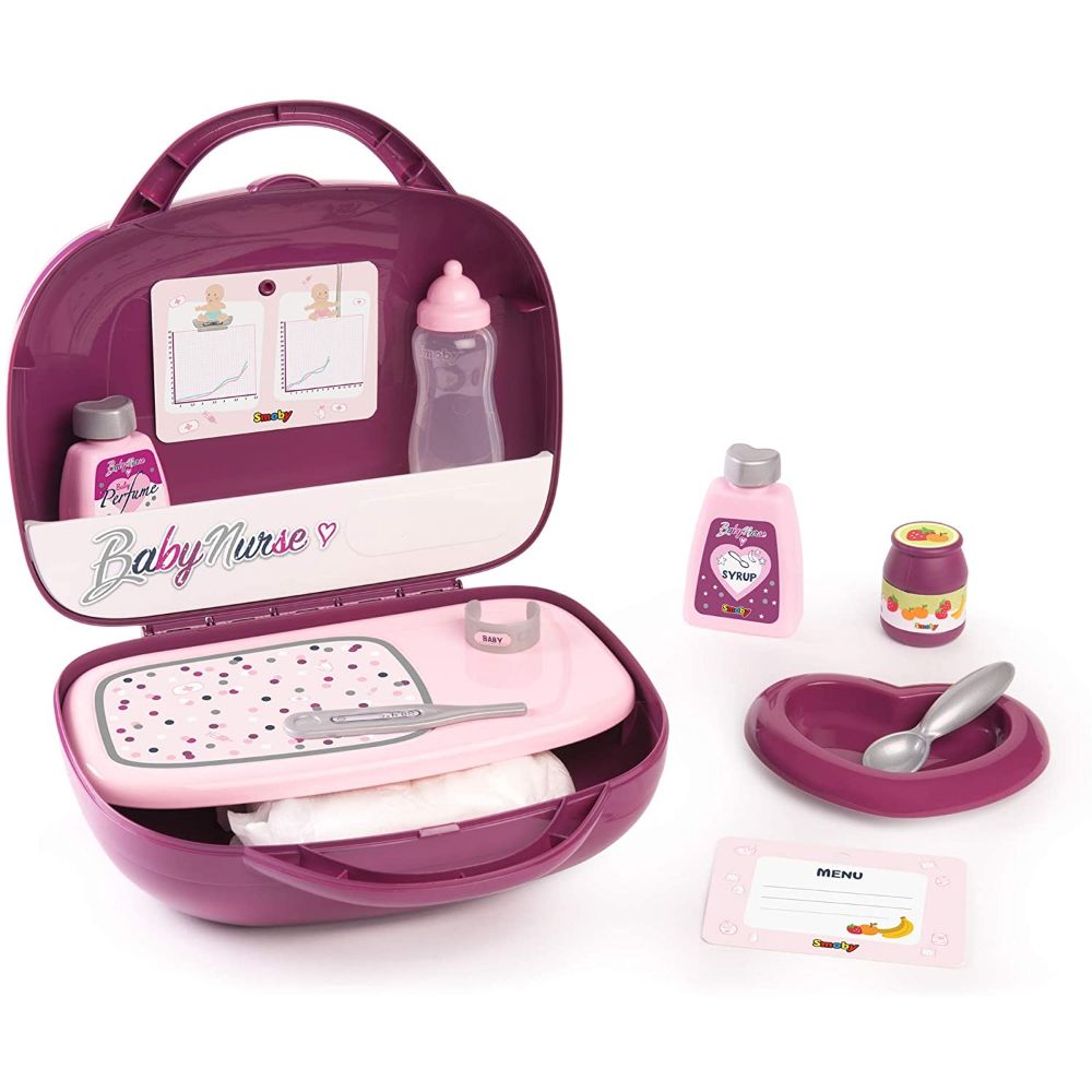 Smoby Baby Nurse Vanity Case for Dolls