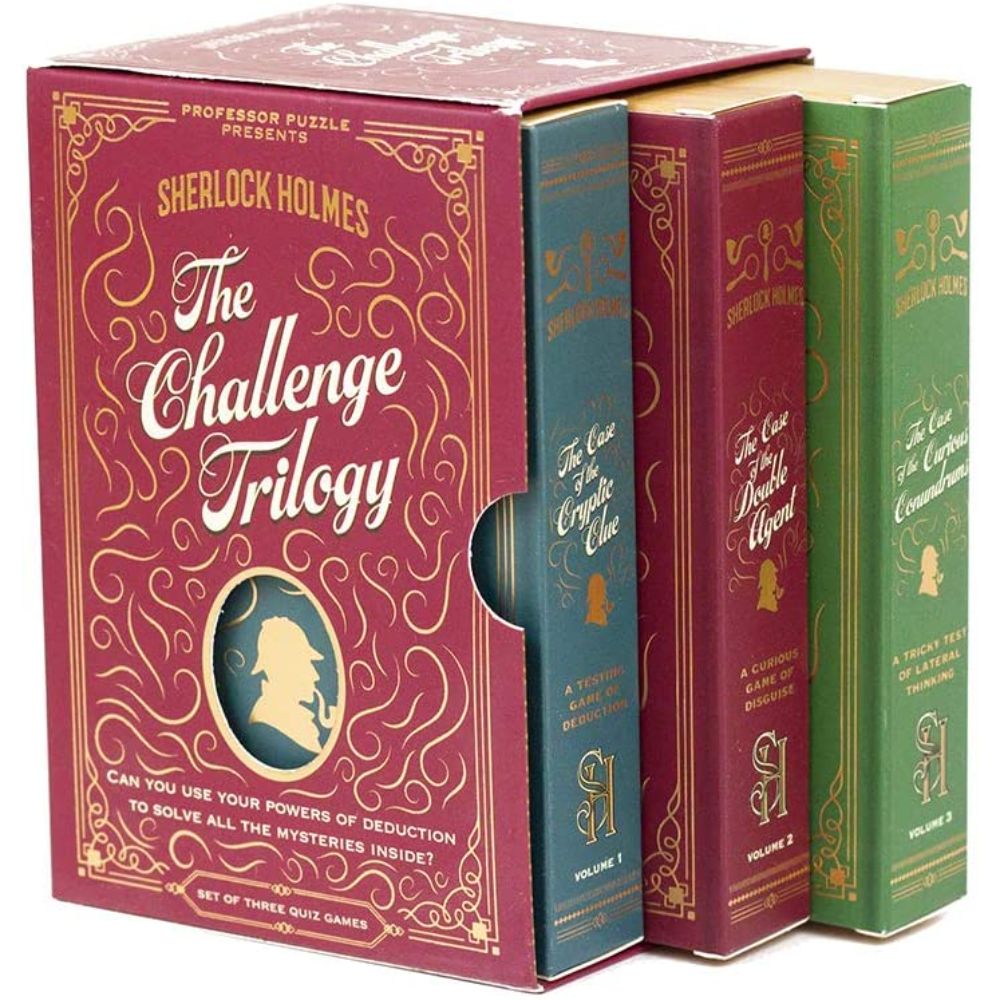 Professor Puzzle The Challenge Trilogy - Set of Three Quiz Games