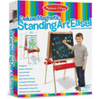 Melissa & Doug Deluxe Magnetic Standing Art Easel With Chalkboard