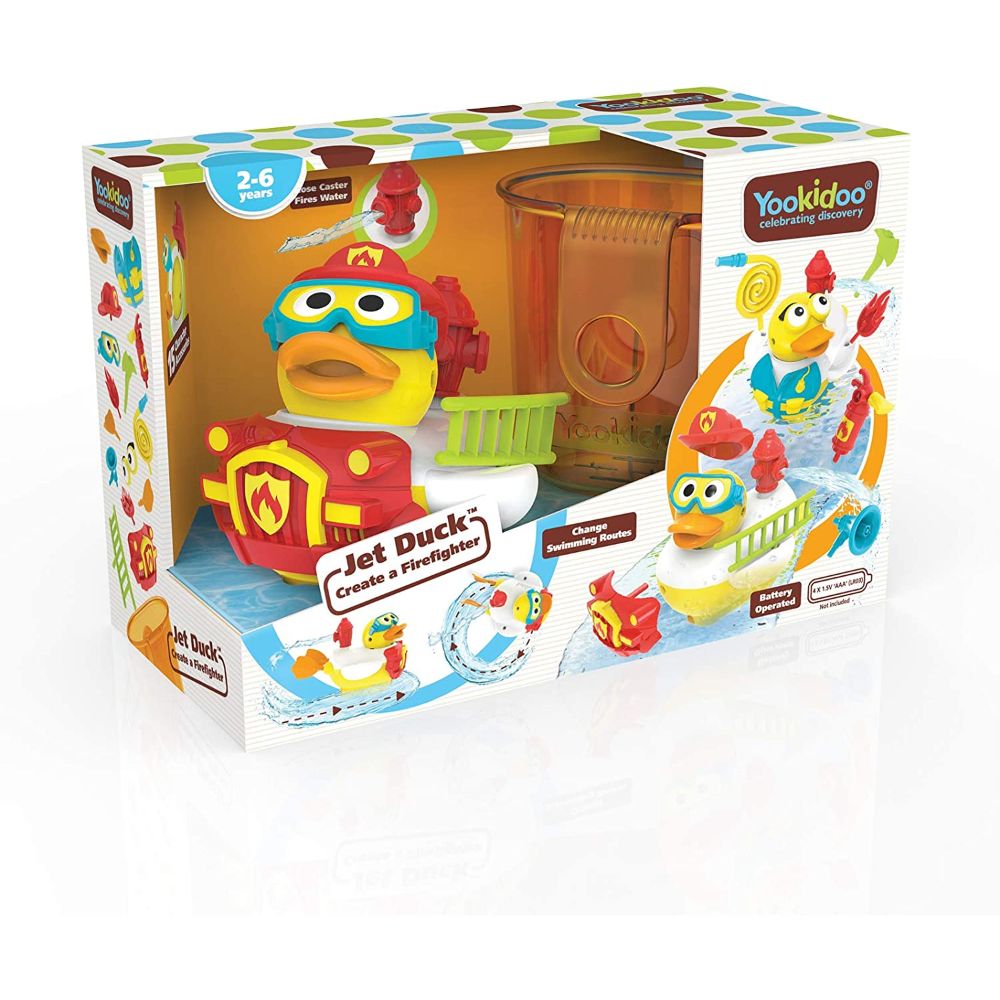 Yookidoo Jet Duck Create A Fire Fighter