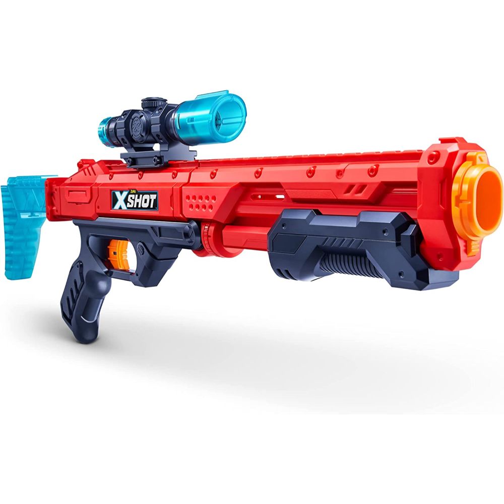X-Shot - Excel Hawk Eye Foam Dart Blaster Red (16 Darts) X-Shot - Excel Hawk Eye Foam Dart Blaster Red (16 Darts)