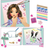 Top Model Colouring Book