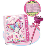 Tokidas Secret Lock Journal Butterfly Top Pen