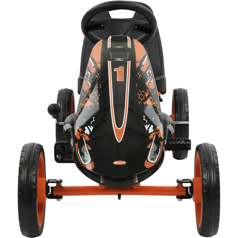 hauck pedal kart Hauck Speedster Pedal Go Kart Orange – Toys4me