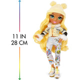 Rainbow High - Winter Break Sunny Madison Fashion Doll Yellow