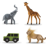 Melissa & Doug Round the Savanna Safari Activity Rug