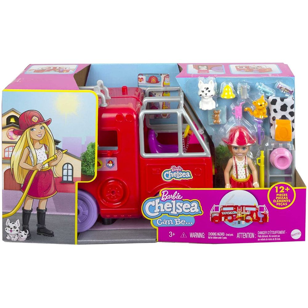 BarbieﾠClub Chelsea Firetruck
