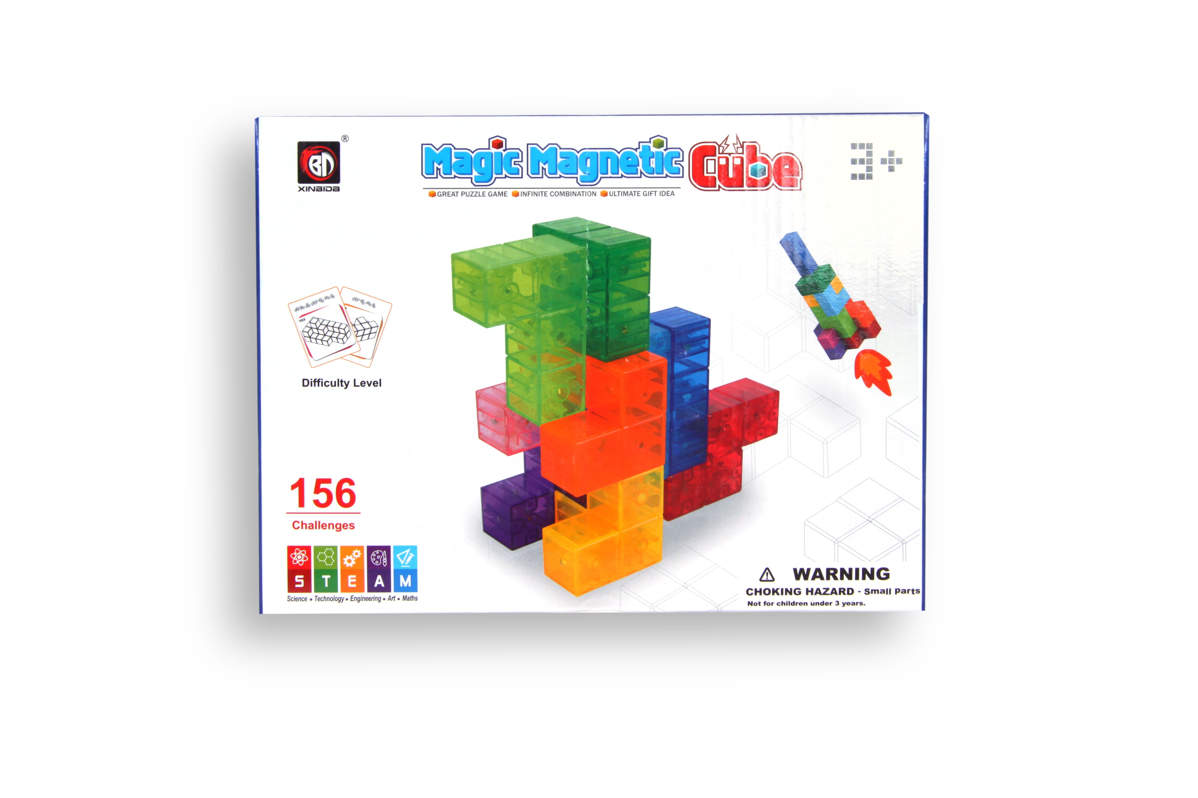 Cossy Magic Cube Magnetic - 156 challenges