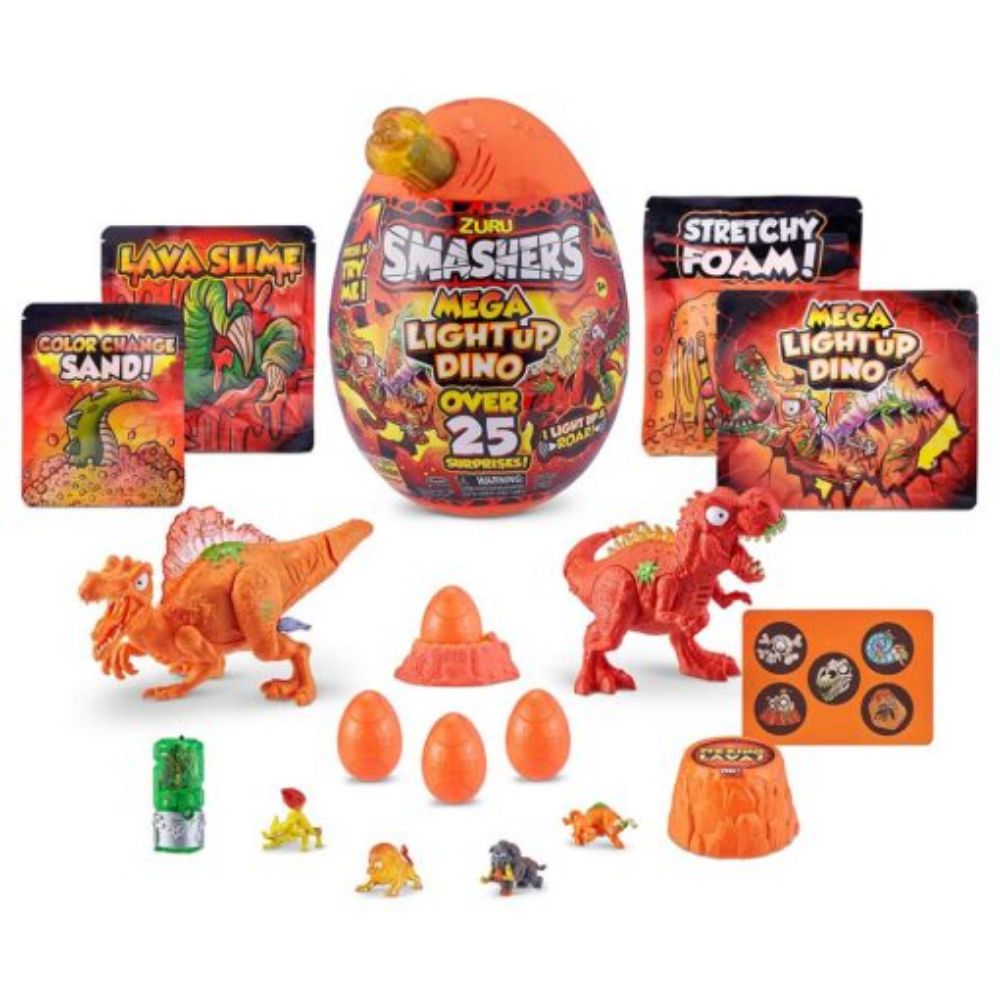 Smashers  Epic Egg Mega Light-Up Dino