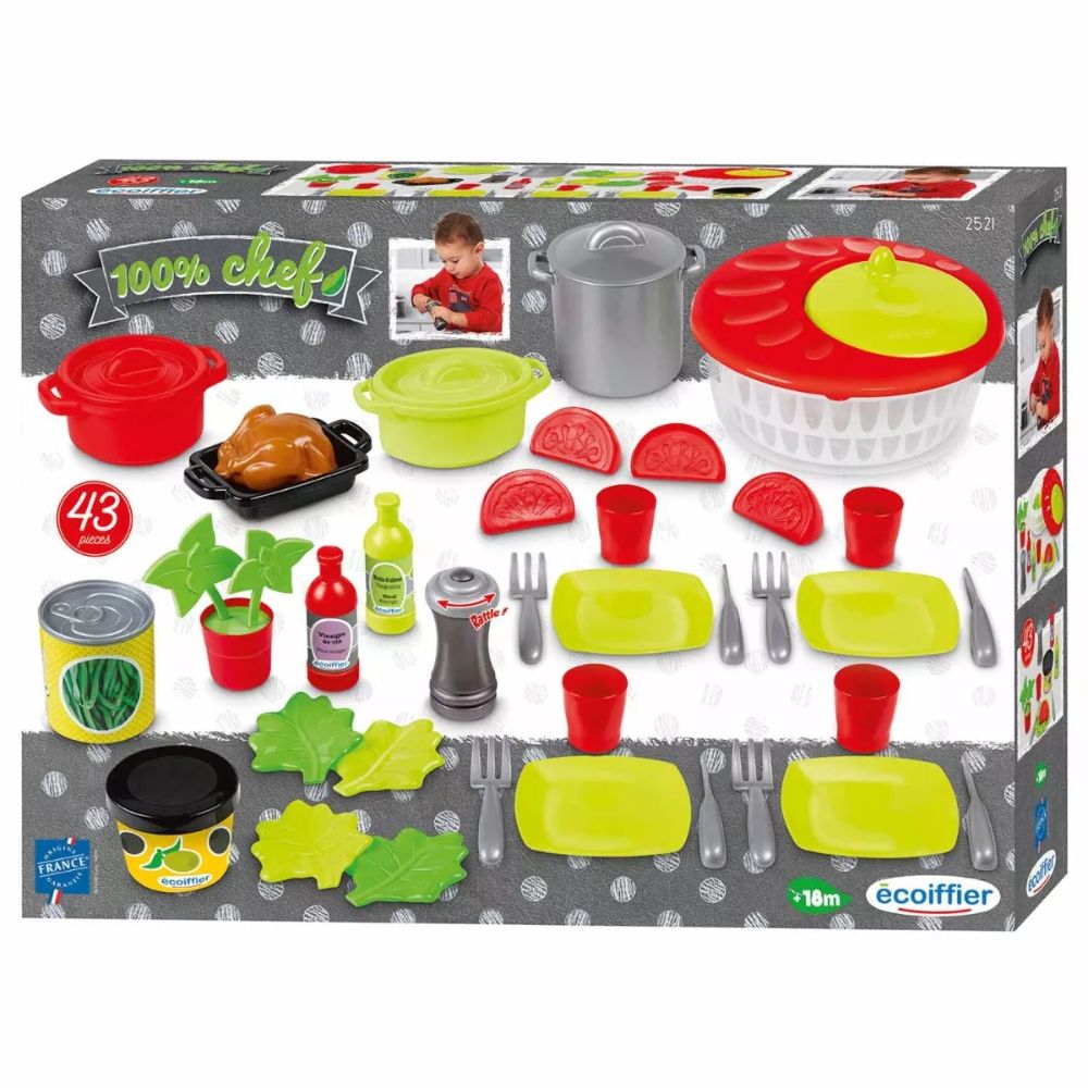 Ecoiffier Chef Salad Set