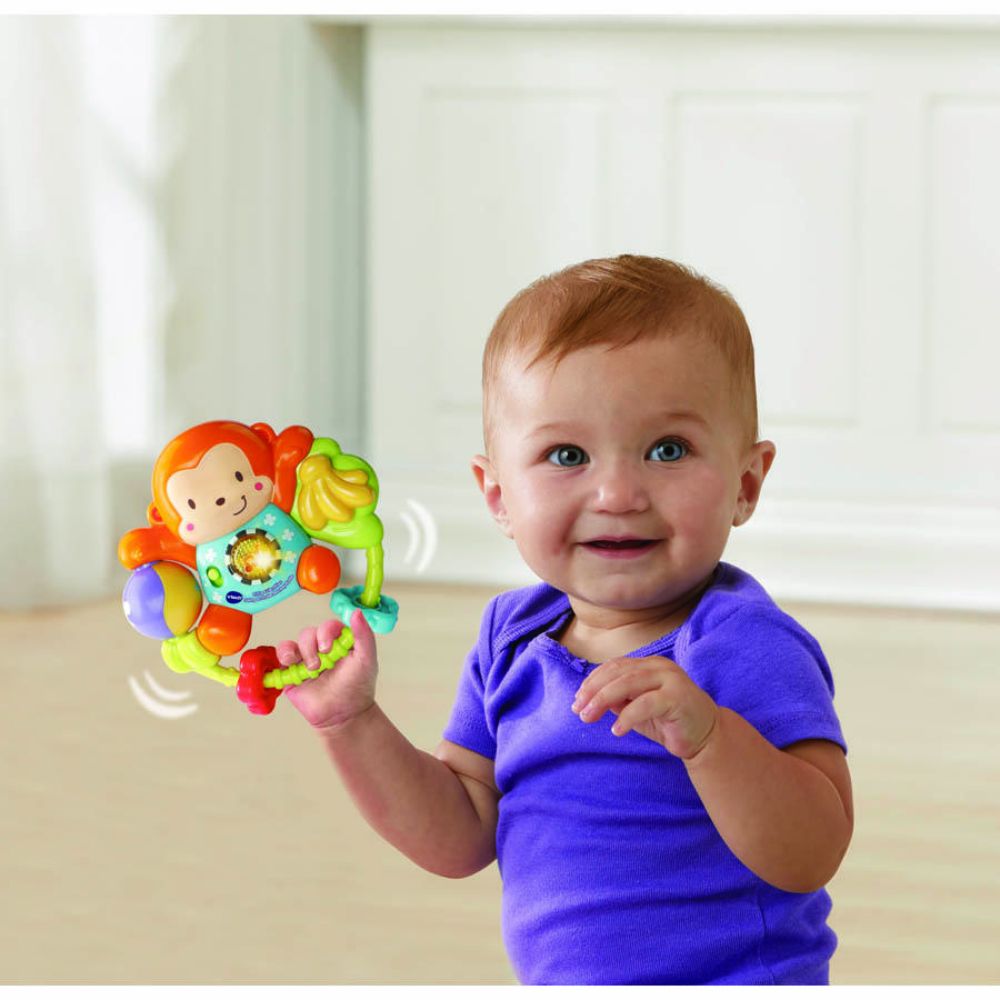 Vtech Baby Little Friendlies Swing Shake Monkey Rattle – Toys4me