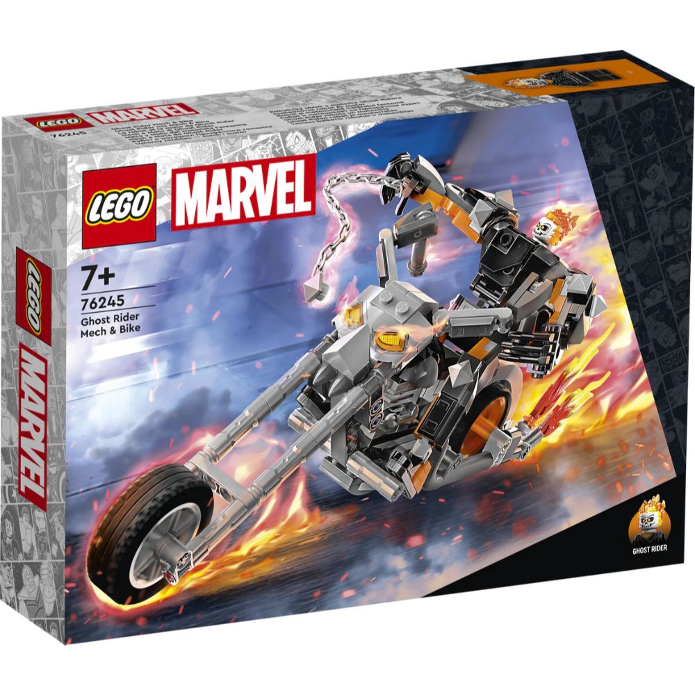 Lego Marvel Ghost Rider Mech & Bike