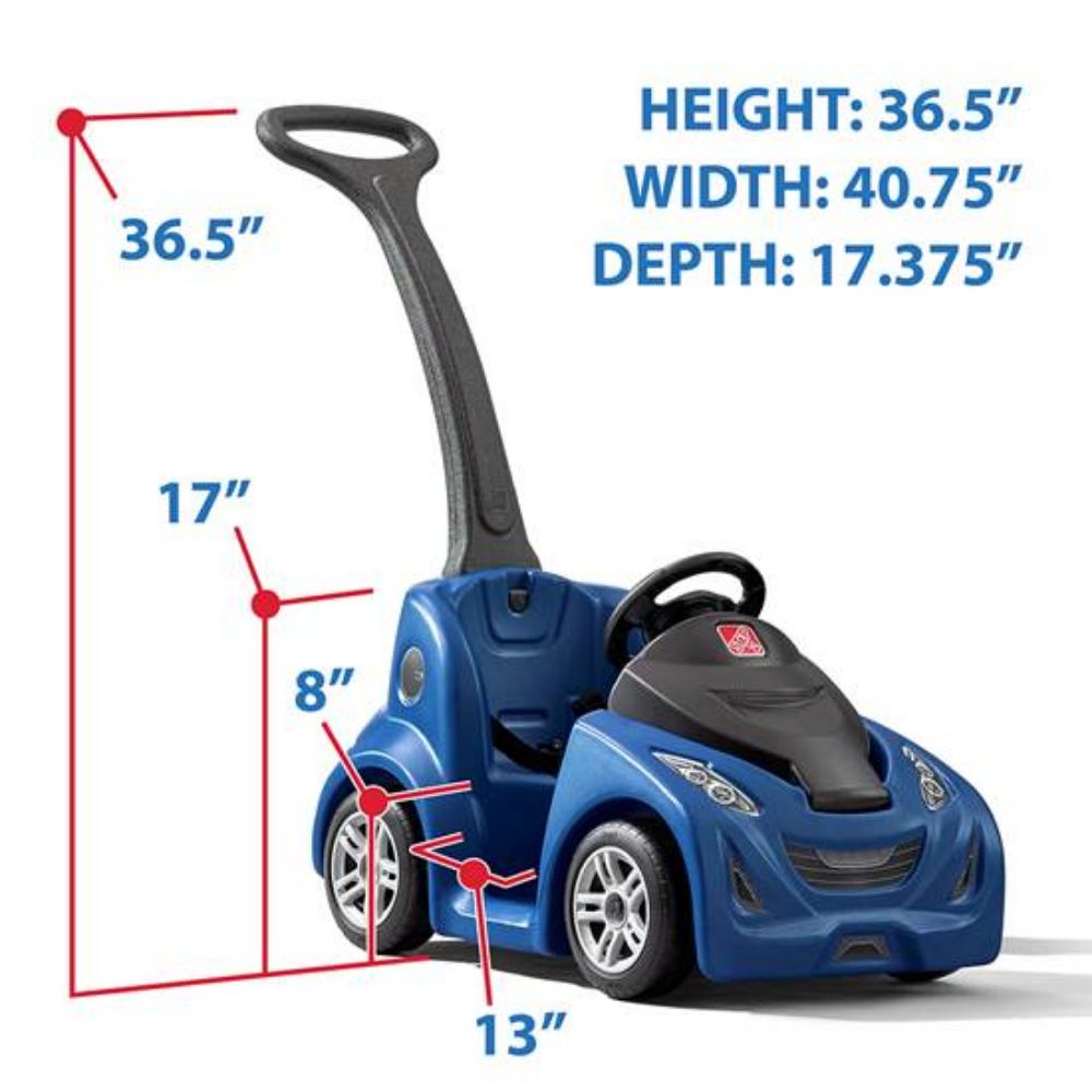 Step 2 Push Around Buggy GT Blue