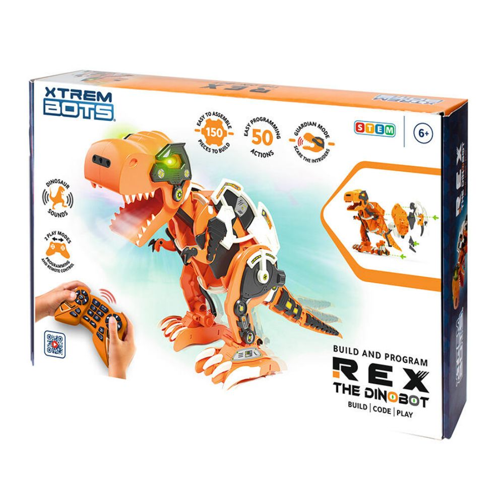 Xtrem Bots Rex The Dino Bot – Toys4me