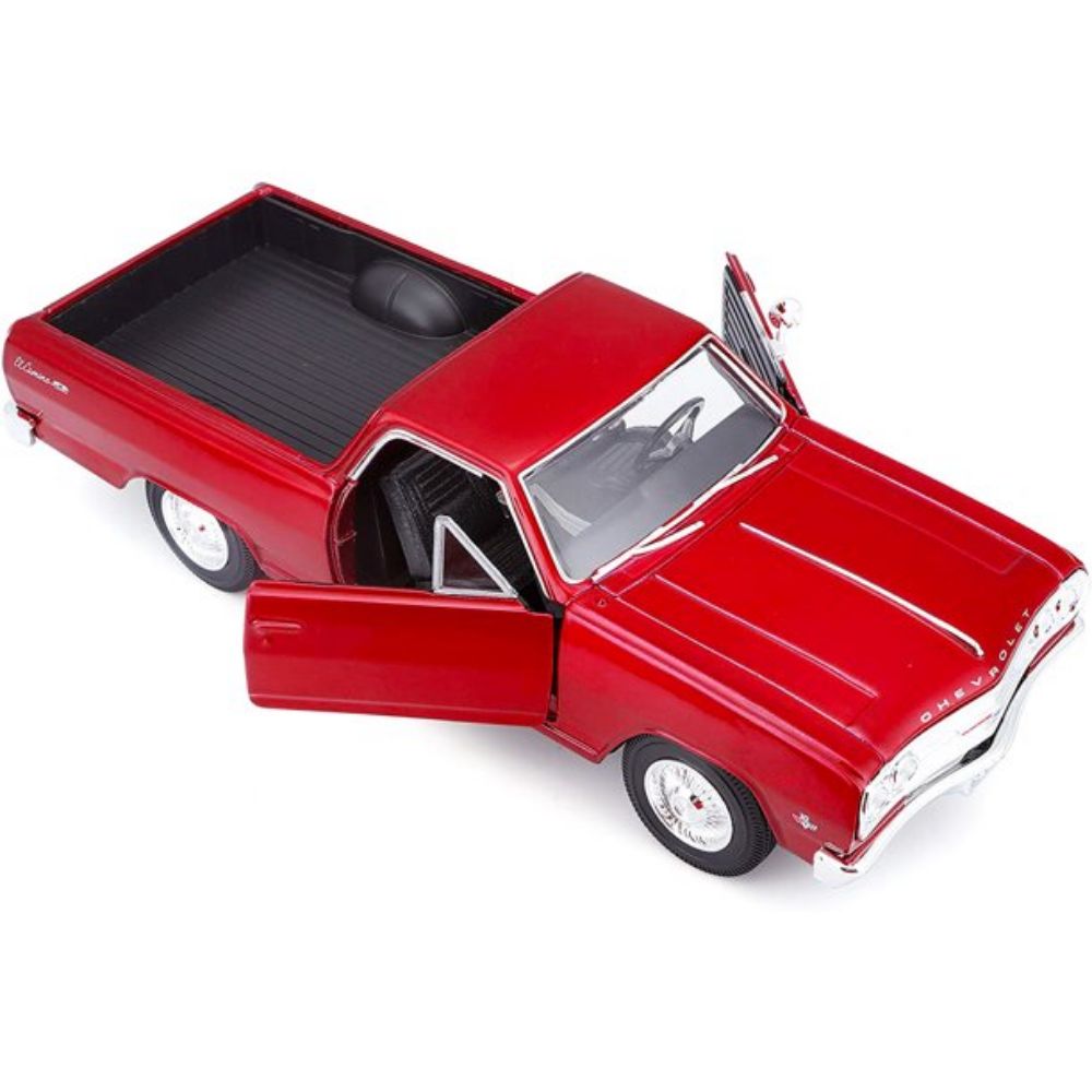 Maisto 1965 Chevrolet El Camino Metallic Red 1/25 Diecast Model