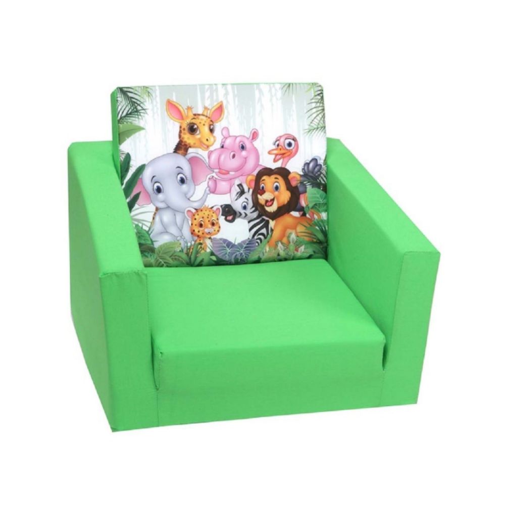 Delsit Animal Printed Sofa For Kids - Green