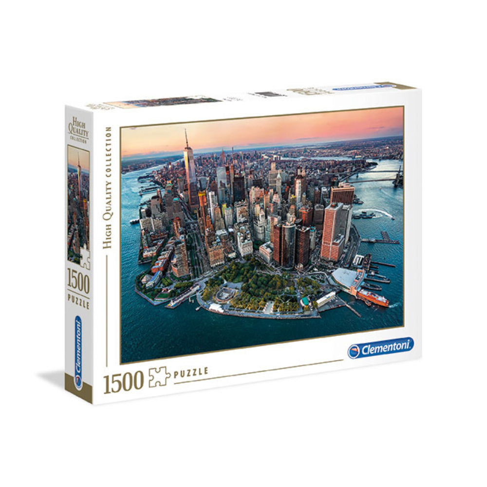 Clementoni Adult Puzzle Sky View Of New York 1500Pcs  Image#1