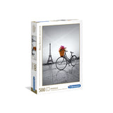 Clementoni Adult Puzzle Romantic Promenade In Paris 500Pcs  Image#1