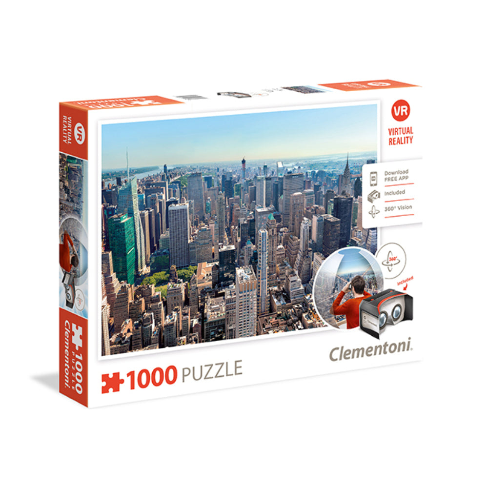 Clementoni Virtual Reality Puzzle New York 1000Pcs  Image#1