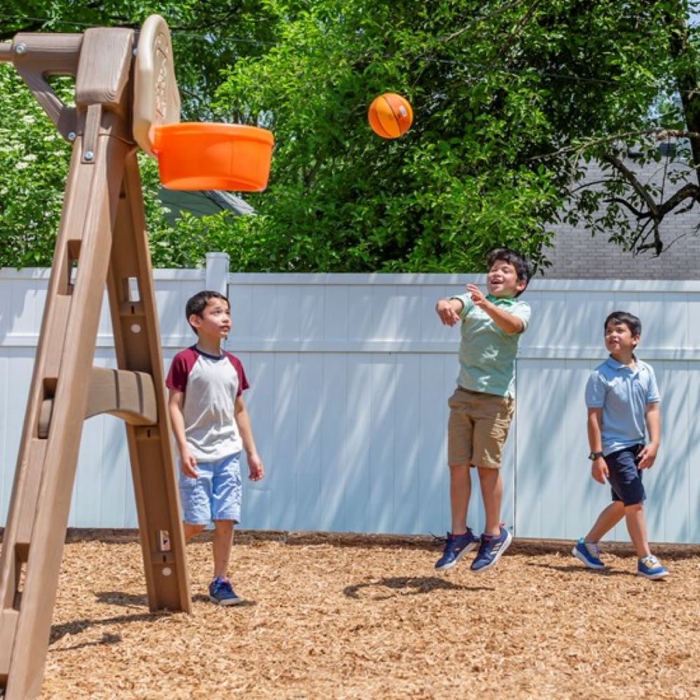 Step 2 Adventure Lodge Play Center with Glider