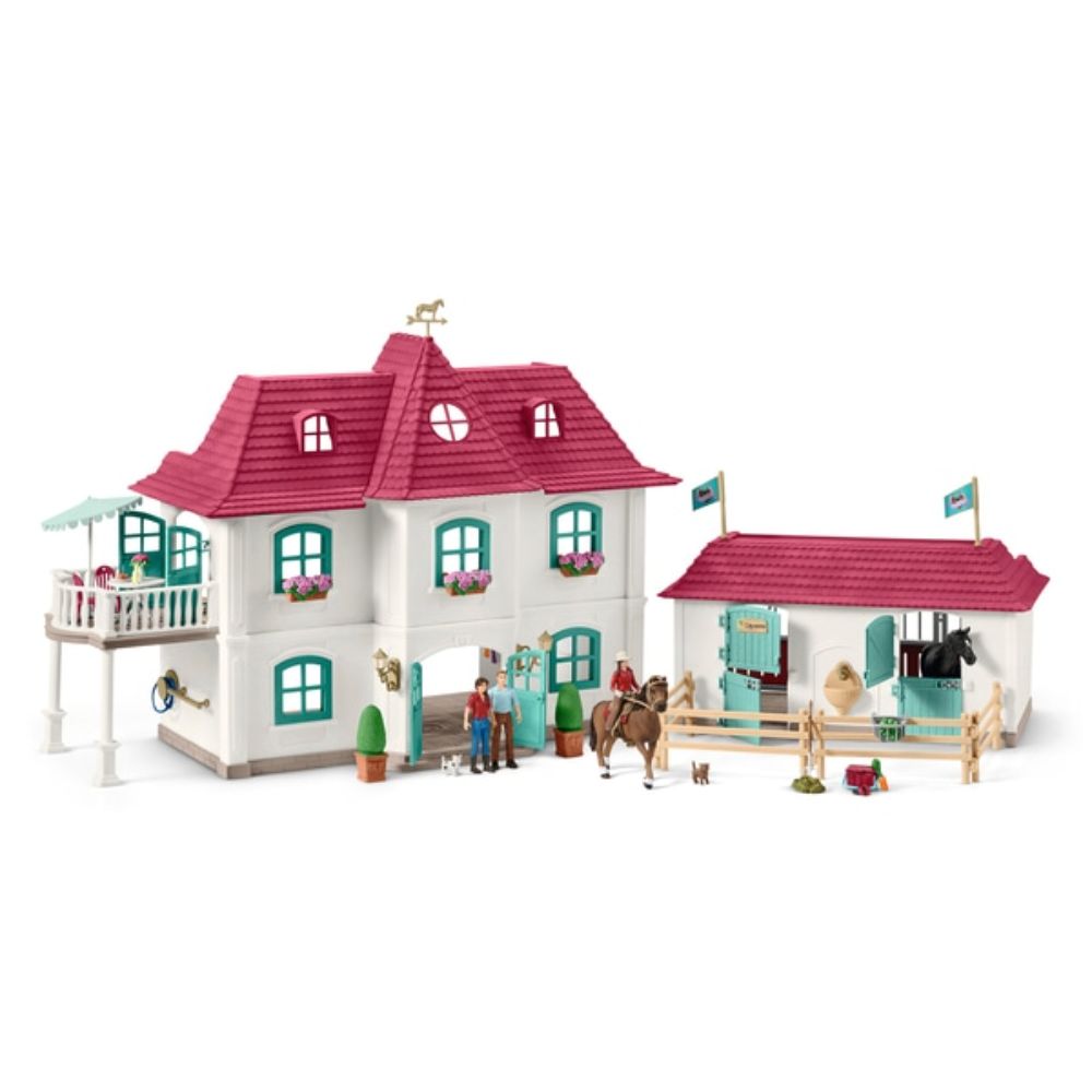 Schleich Horse Club Large Horse Stable with House and Stable