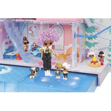 LOL Surprise OMG Winter Chill Cabin Wooden Doll House Playset with 95+ Surprises