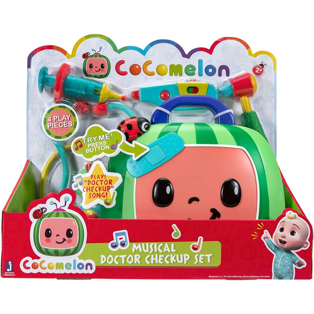 Jazwares Cocomelon Roleplay Doctor Checkupcase