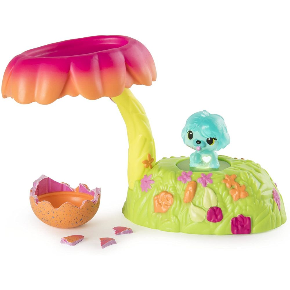 Hatchimals CollEGGtibles Glittering Garden Hatchy Home Light-up Nest