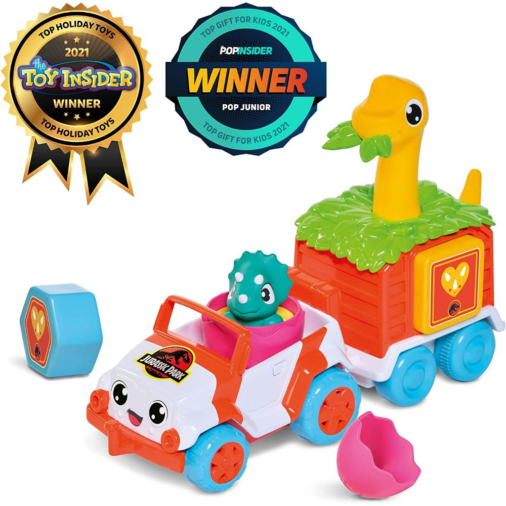 Toomies T-Rex Dinosaurier Spielzeug - Push & Go Fahrzeug Für Kinder Ab 12 Monaten