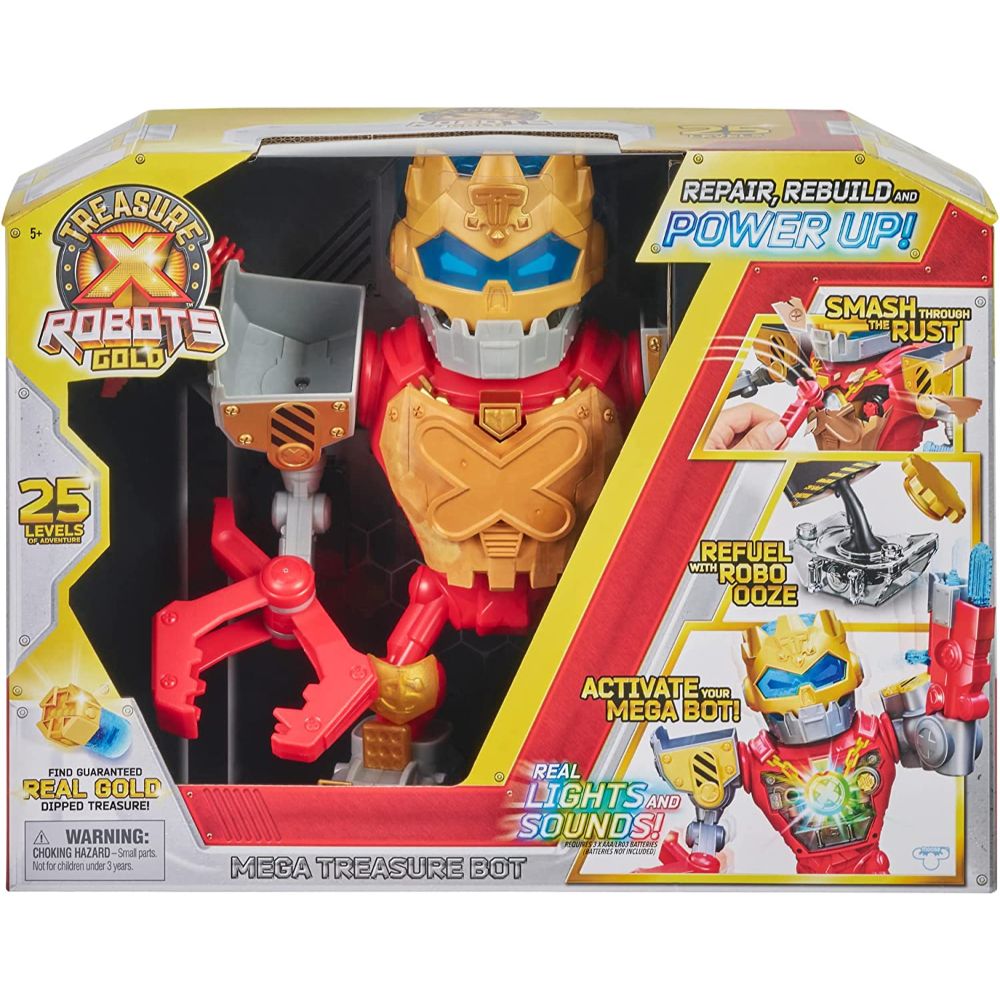 Treasure X - Robots Gold Mega Treasure Bot