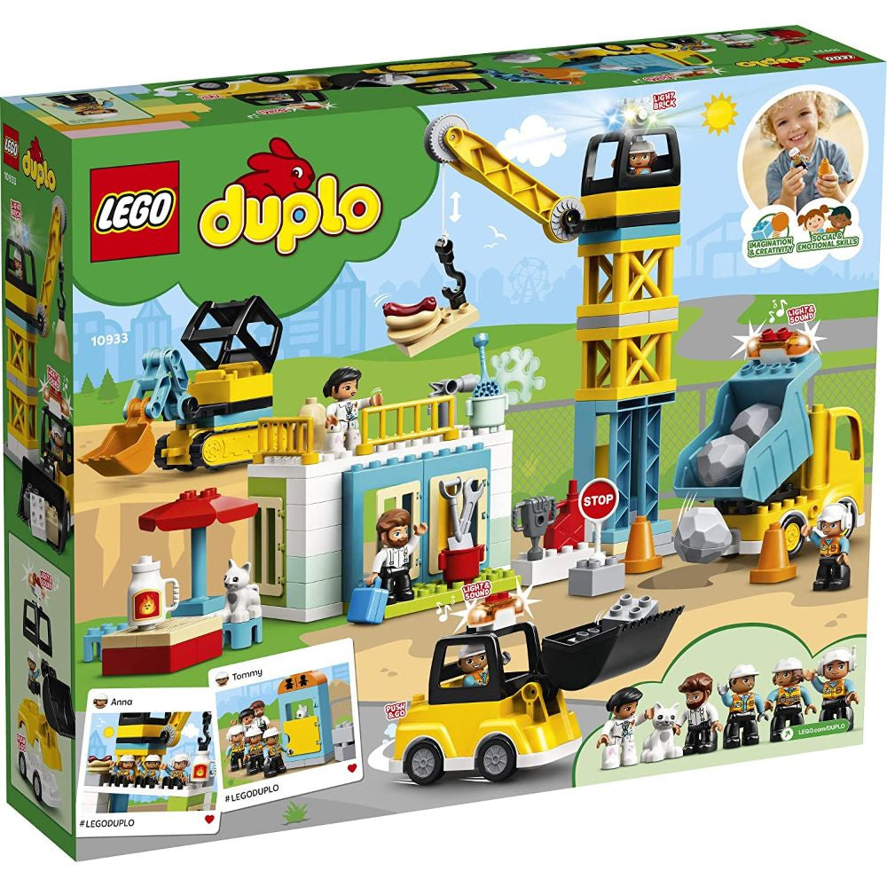 Lego Duplo Construction Tower Crane & Construction  Image#1