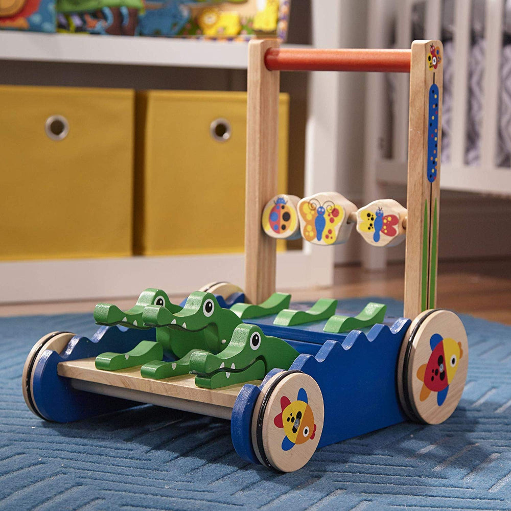 Melissa & Doug Chomp & Clack Alligator Push Toy  Image#5