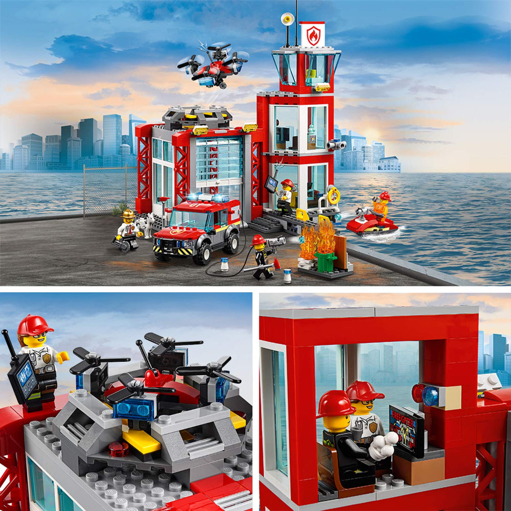 Lego City Fire Station (509 Pieces)  Image#4