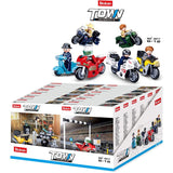 Sluban - Town Motorcyle Display Box 398 pcs
