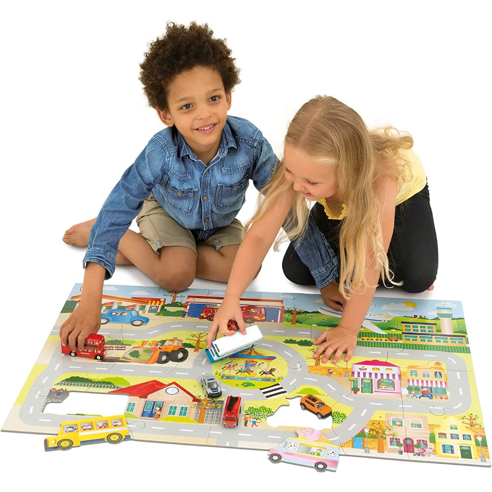 Galt Giant Floor Puzzle Town