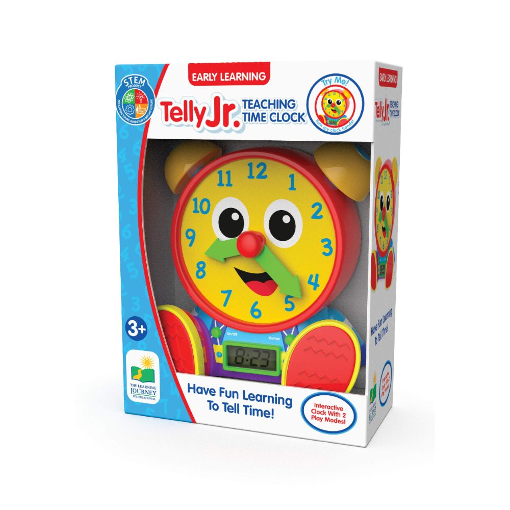 The Learning Journey - Telly Jr. Teaching Time Clock Primary