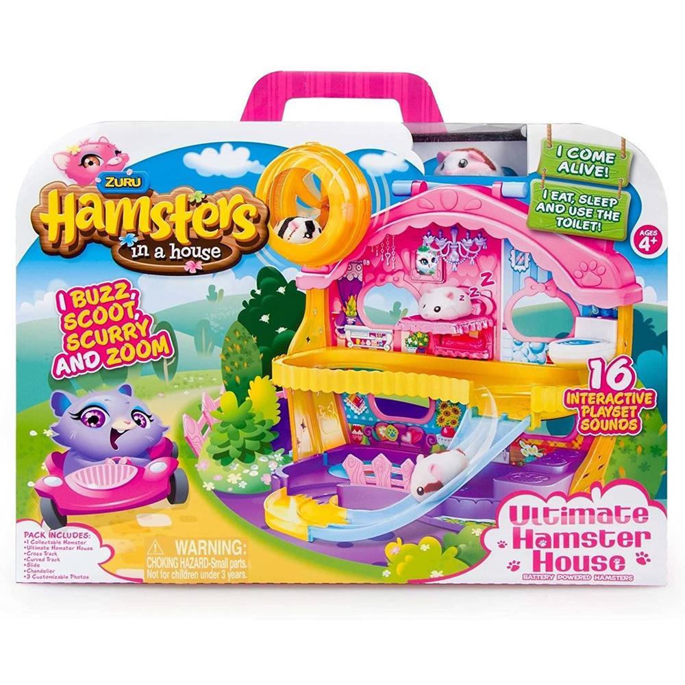 Hamsters in a sale house ultimate hamster playset