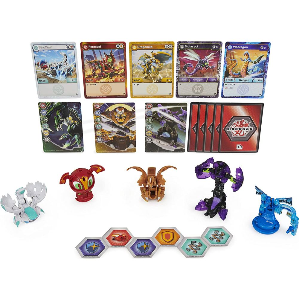 Bakugan Bakugan Geogan Brawler 5-Pack