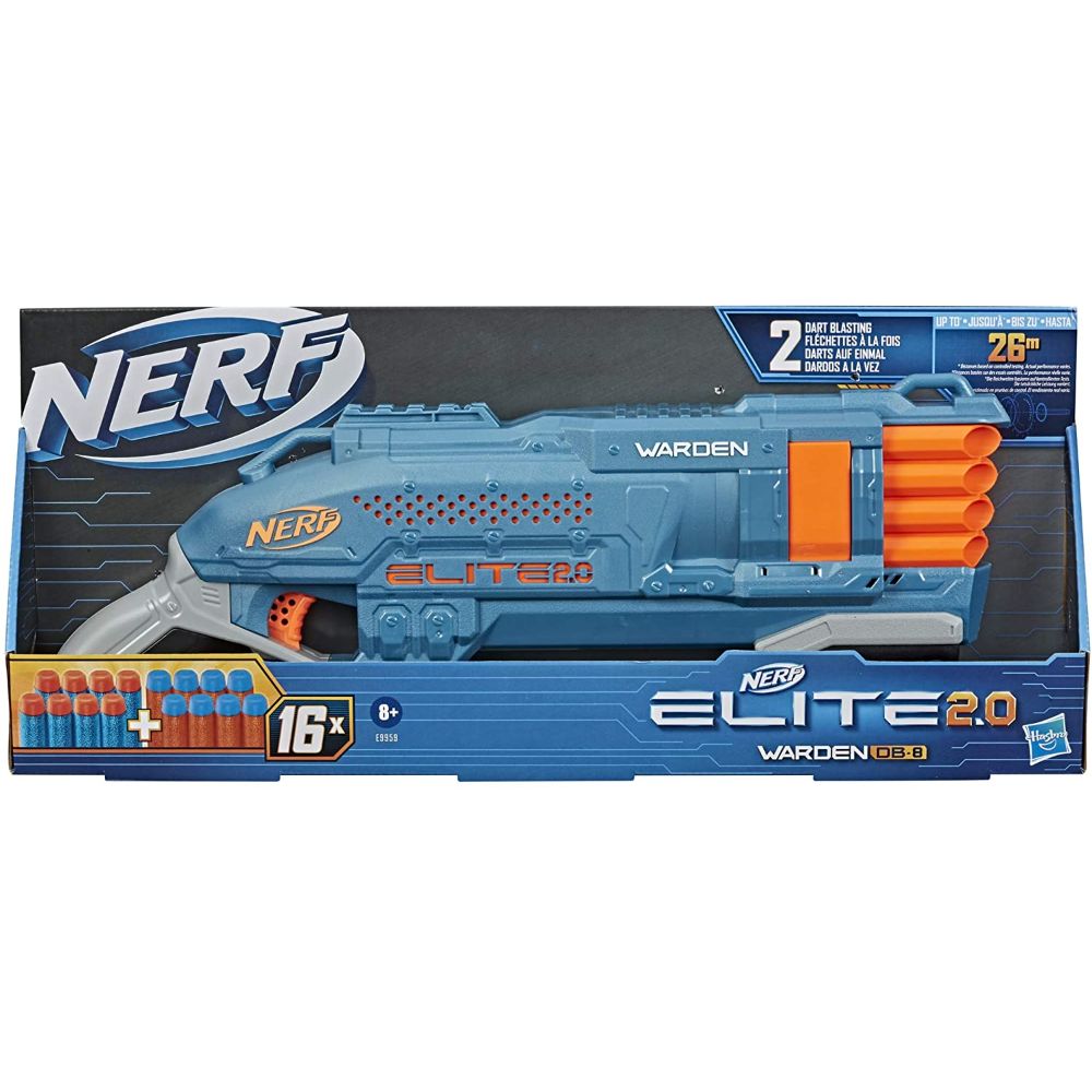 Nerf Elite 2.0 Warden DB-8 Blaster Nerf Elite 2.0 Warden DB-8 Blaster