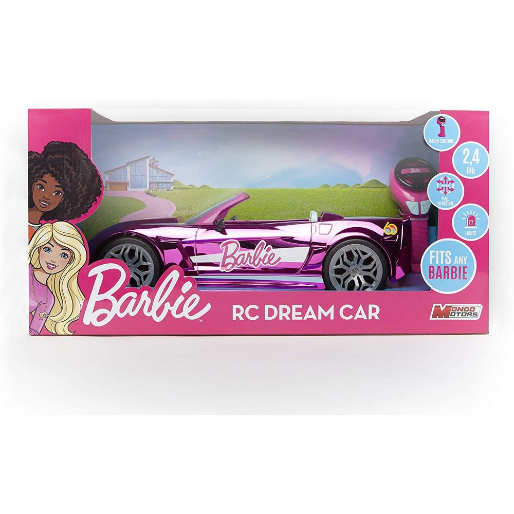 Mondo Remote Control Barbie Dream Car , Pink