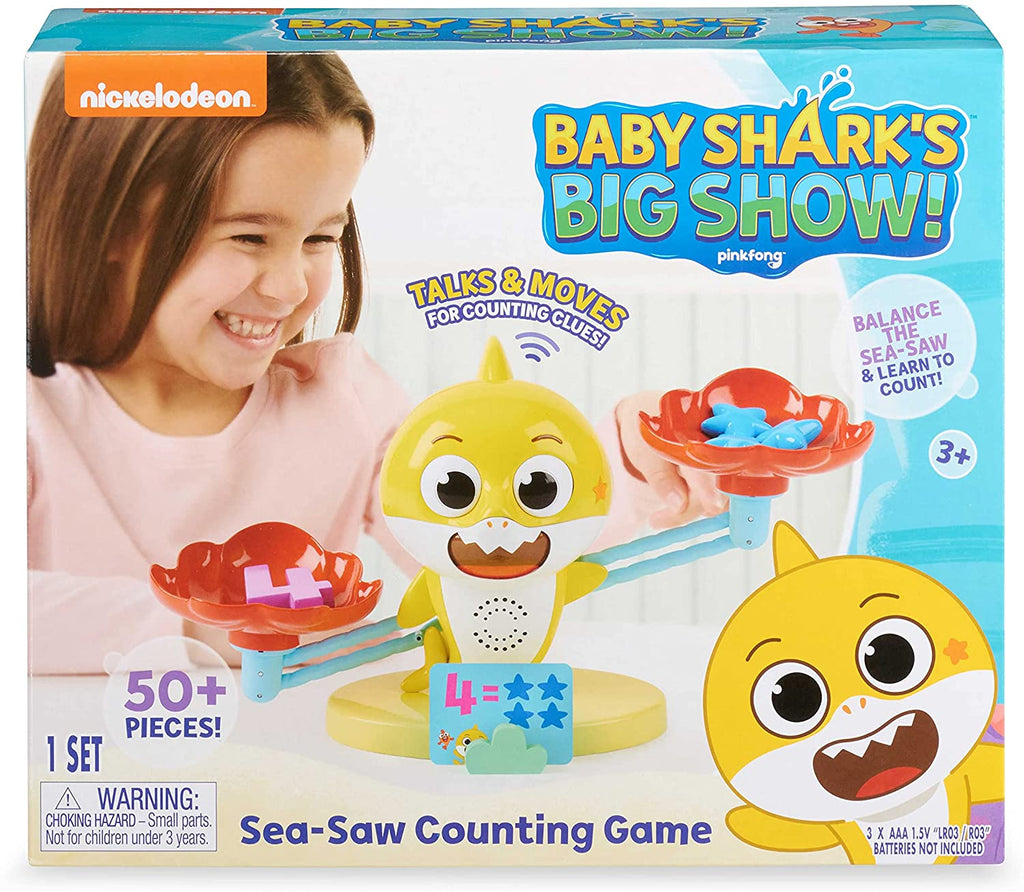 Ibrands Baby Shark's Big Show Sea-Saw-Counting Game