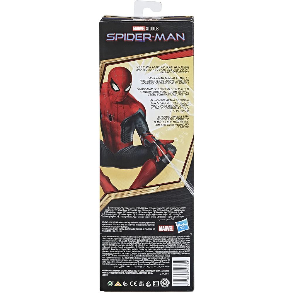 Spider-Man12IN Black and Red Suit