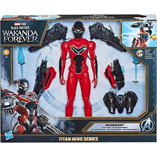 Marvel Black Panther Wakanda Forever Iron Heart With Gear – Toys4me