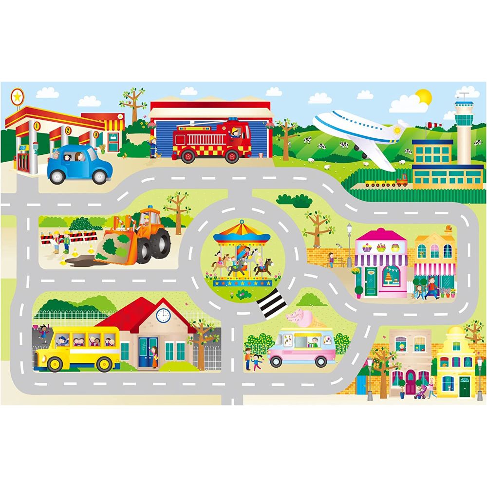 Galt Giant Floor Puzzle Town